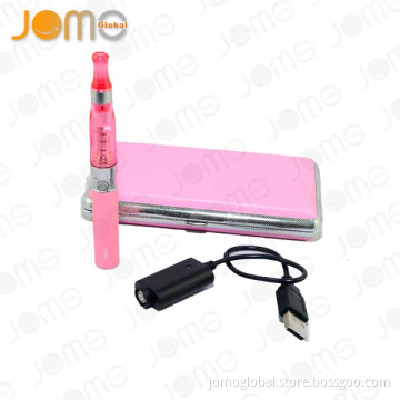 E-C 2013 Nice Metal Box Electric Cigarette Mini EGO T Kit EGO CE4 Plus Starter Kit